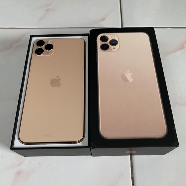 Iphone 11 Pro Max 256gb Gold Resmi Indonesia Istimewa Kondisi January 2021 Shopee Indonesia 