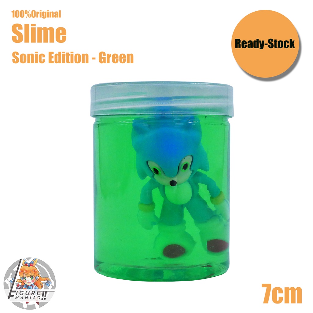 Mainan Anak - Slime Sonic Tabung Edition 7 cm Import Premium