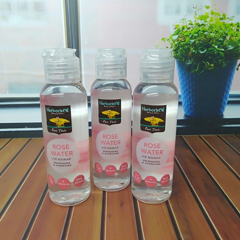 Face Tonic Rose Water Air Mawar Refreshing &amp; Hydrating