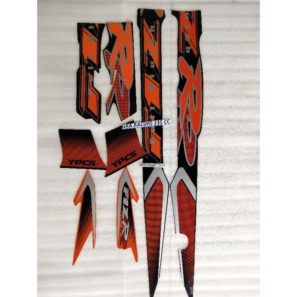 2002 orange striping sticker body list fizr fiz r