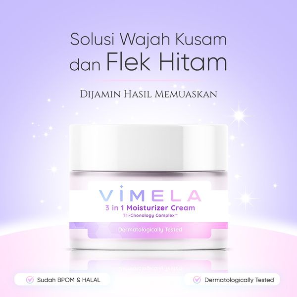 Vimela 3in1 Moisturizer Cream BPOM