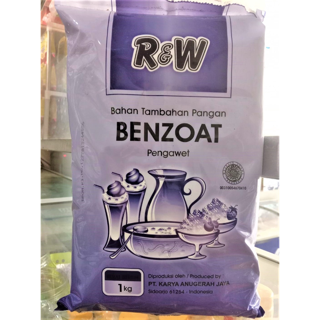 

pengawet makanan/ benzoat kemasan 1kg