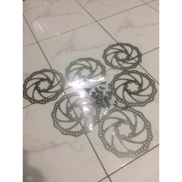 Rotor/ piringan cakram sepeda 160mm