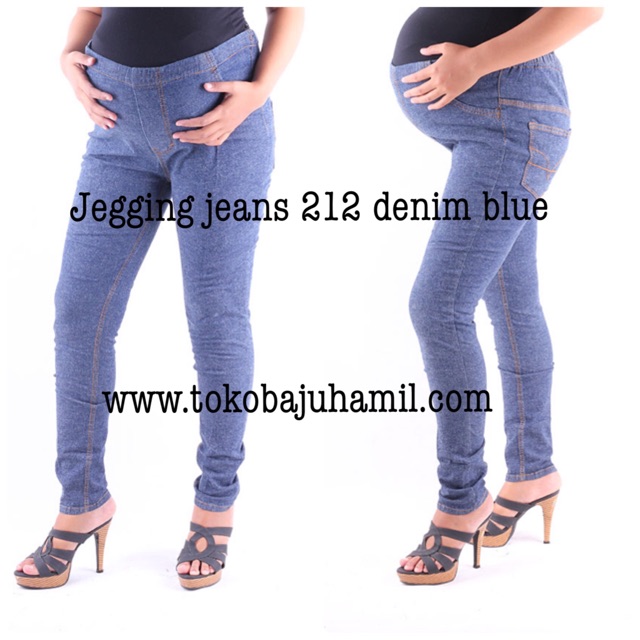 Jegging hamil jeans 212 denim blue