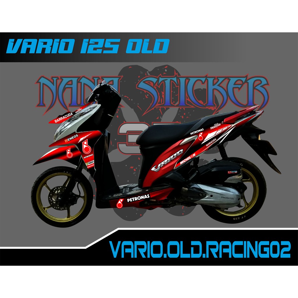 Striping VARIO OLD 125 - Stiker VARIO OLD 125 List Variasi Motor STICKER VARIO 125 CODE 02