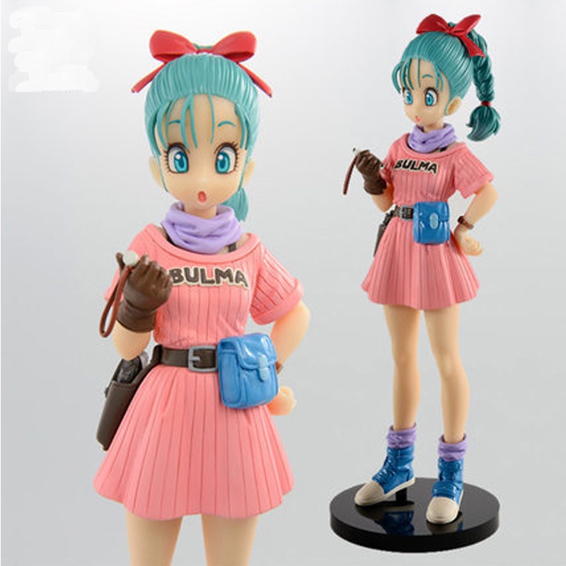 Mainan Action Figure Anime Dragon Ball Z Bulma 17CM Bahan PVC Untuk Hadiah