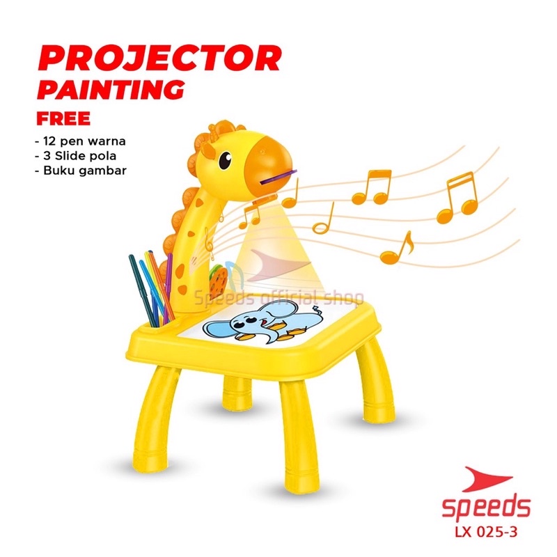 Meja Proyektor Anak