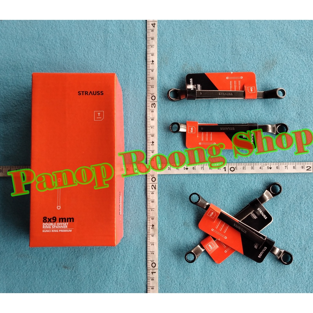 KUNCI RING STRAUSS 8 x 9