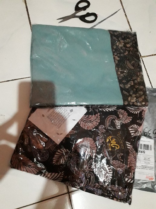 Batik Wanita Asj Sa Hrb026 Kenongo Kemeja Tosca Pendek