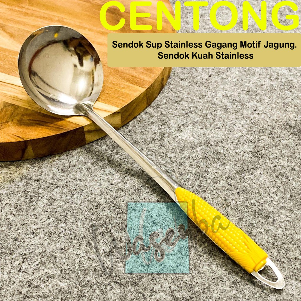 Sendok Sayur / Sendok Sop Irus / Centong Kuah Stainless Steel