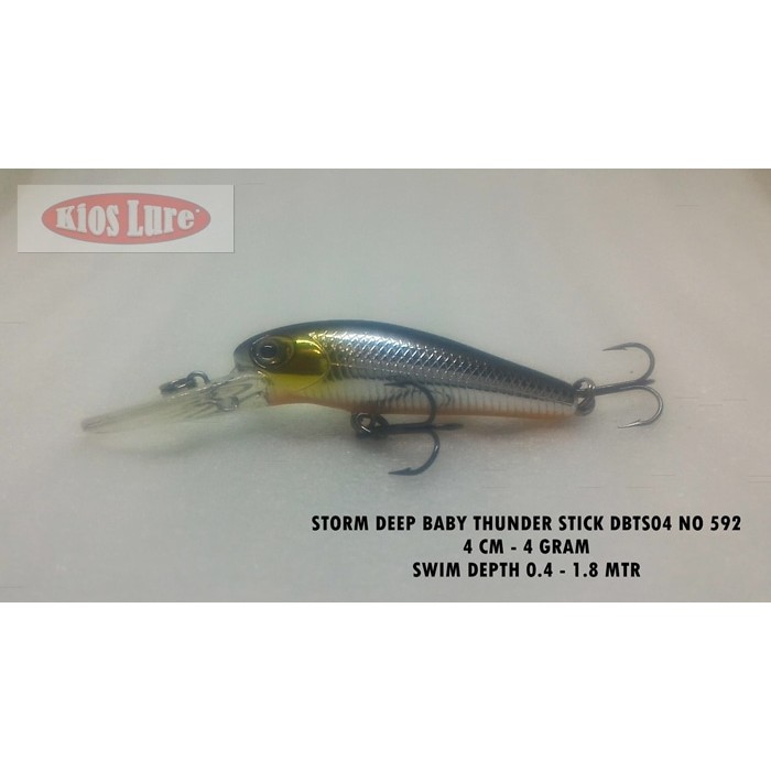 LURE STORM DEEP BABY THUNDER STICK DBTS04 NO 592
