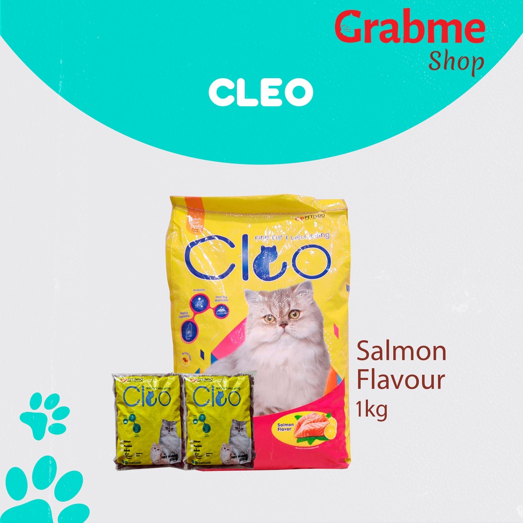 Makanan Kucing kering Premium CLEO All Variant 500gr - 1kg