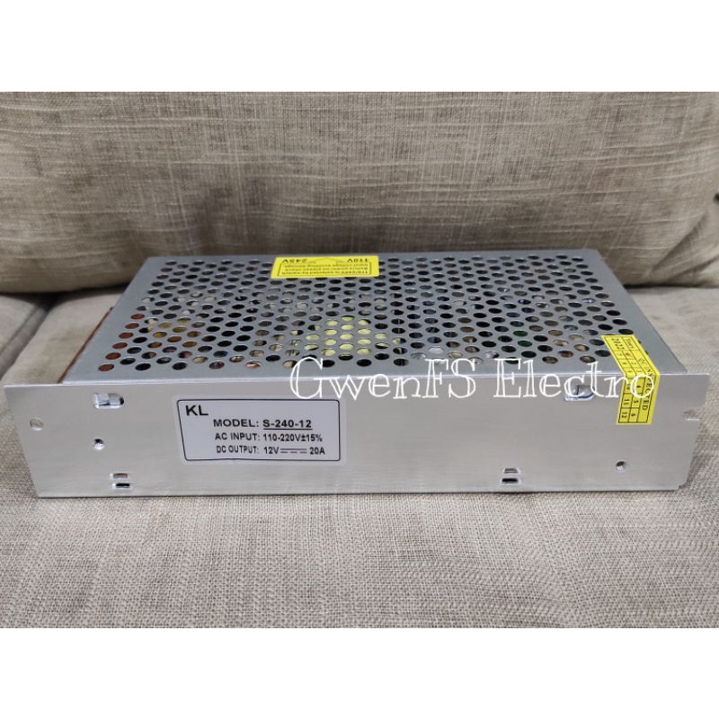 Power Supply 20A 12V Jaring