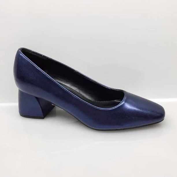 CrazySale❣️ VINCCI ORIGINAL VI20186713 SEPATU KERJA HAK TAHU BLUE CASUAL PESTA HEEL MURAH CAKEP CANT
