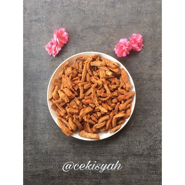 

Basreng 100gram (pedas)