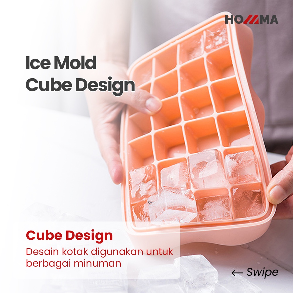 Cetakan Es Batu Silikon Ice Cube Maker 15 Hole