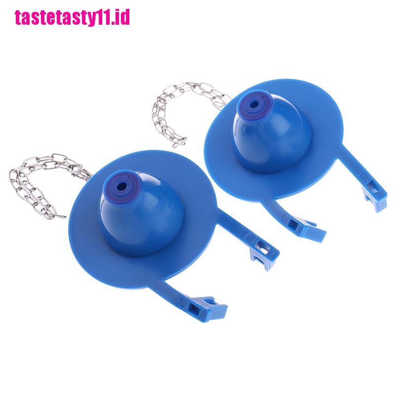 2 Pcs Katup Penguras Tangki Toilet Bahan Karet