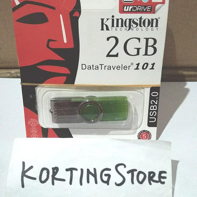 PROMO FLASHDISK KINGSTON 2 GB DT101 G2 | FLASH DISK 2GB | USB FLASH DRIVE TERPERCAYA
