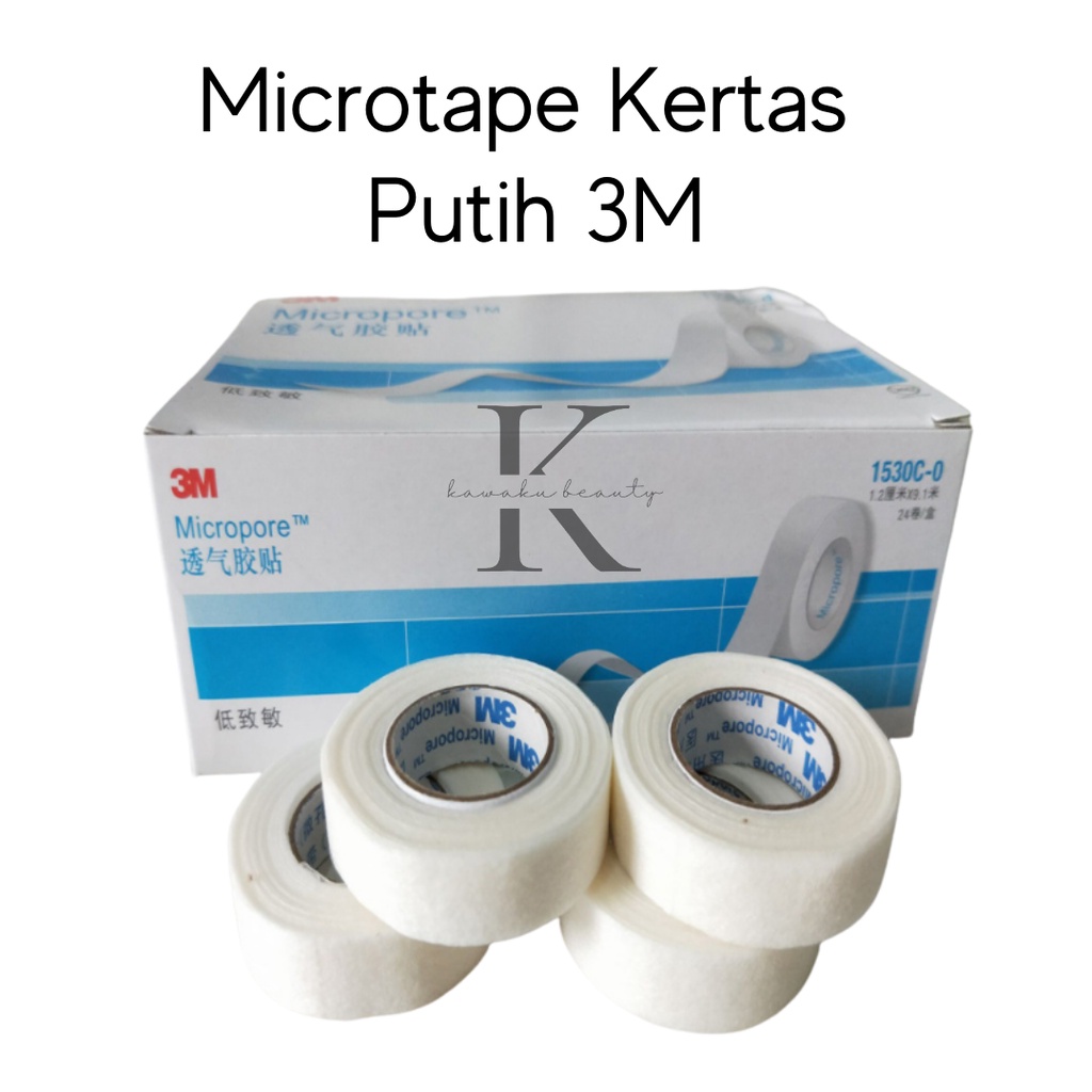 Micropore Tape Eyelash Extension / Microtape Plester Bulu Mata Palsu