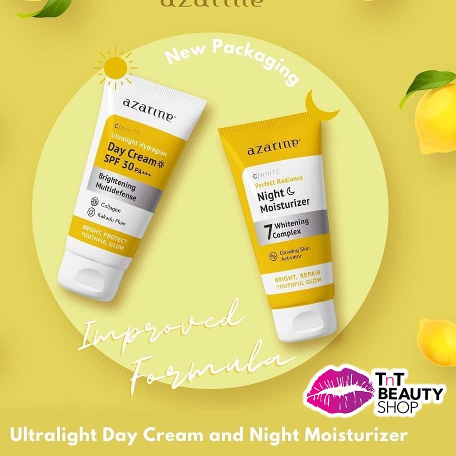 8.8 SALE AZARINE C White Day Cream SPF 30 PA +++ | Azarine Night Moisturizer 25 gr C White | Day Nig