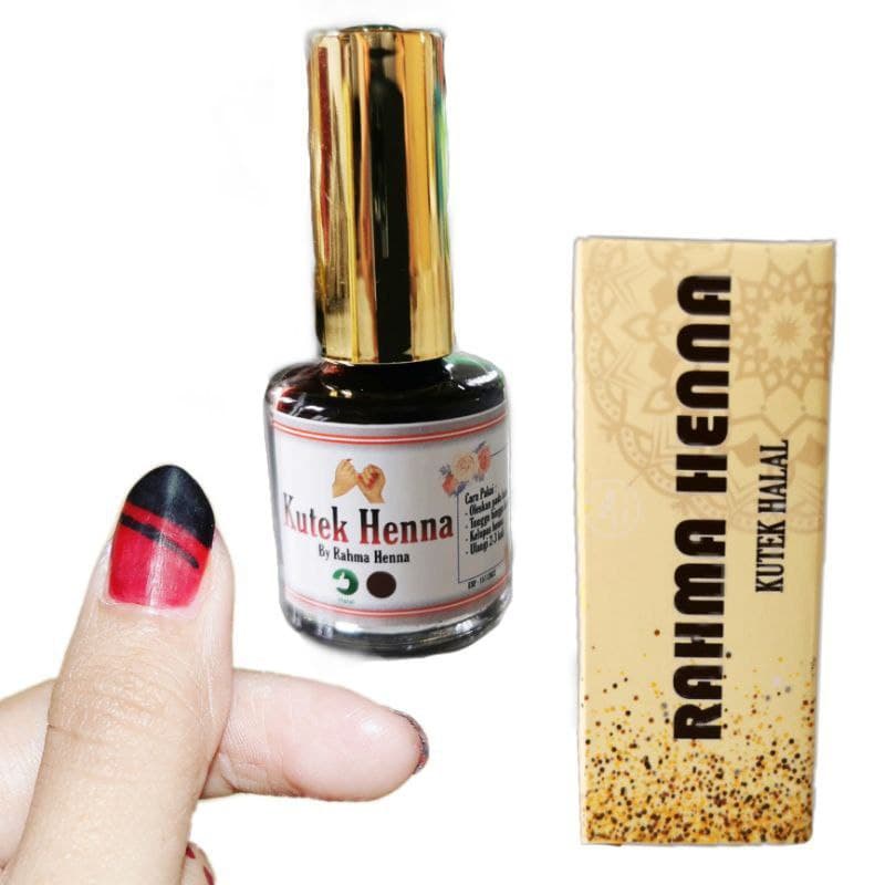 [IMPORT] - Qtex Nail Art Henna Halal /Kuku Palsu / Fake Nails