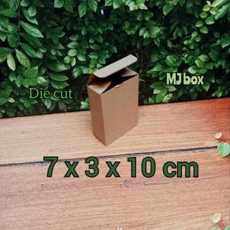 

kardus uk, 7x3x10 cm ... die cut. karton box corrugated serbaguna, model kemasan botol