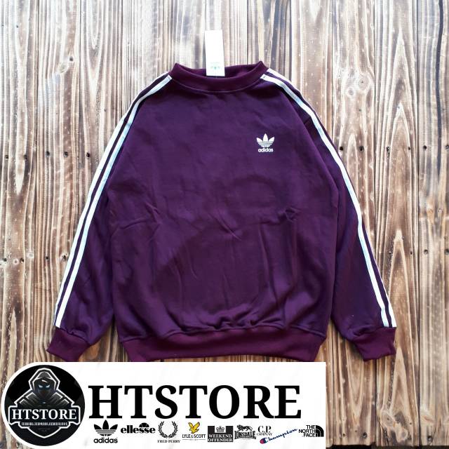 JAKET PRIA JAKET WANITA JAKET PEREMPUAN JAKET MURAH BERKUALITAS CN ADIDAS MAROON STRIP PUTIH PREMIUM