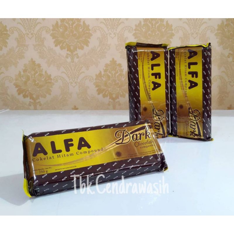 

Dark Chocolate Compound Alfa 250g