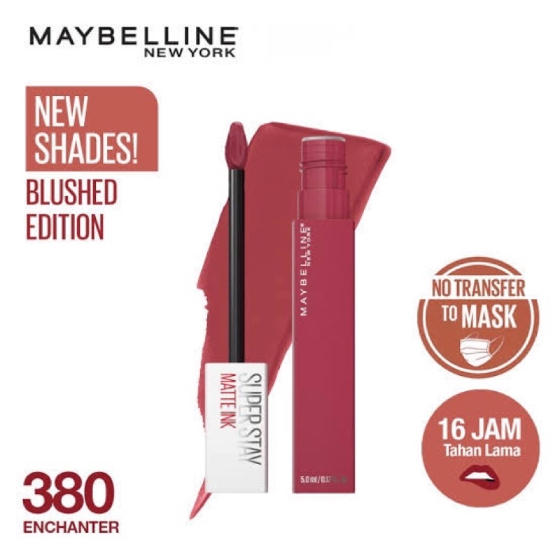 MAYBELLINE SUPERSTAY MATTE INK 380 ENCHANTER