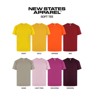 New States Apparel Softstyle 3600 S XXXL Shopee  