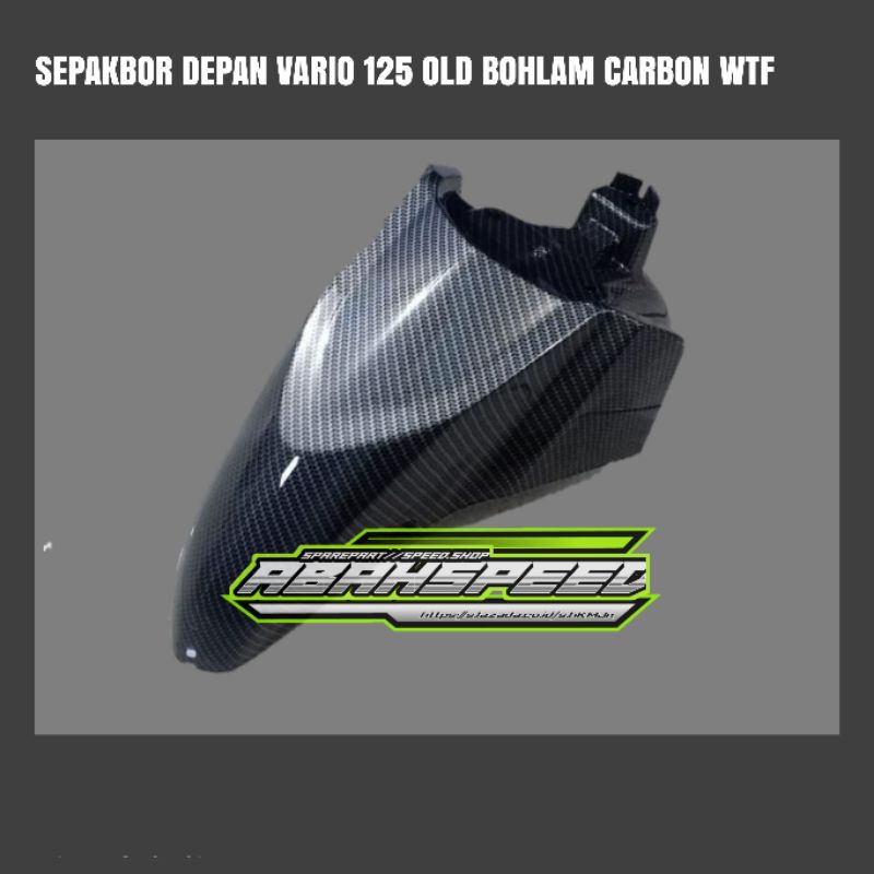 SEPAKBOR DEPAN VARIO 125 OLD BOHLAM CARBON WTF/ HONDA VARIO 125 OLD CARBON