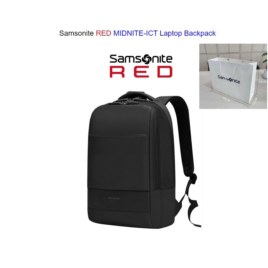 Tas Ransel cowok Backpack Samsonite RED Exclusive Cewek Original