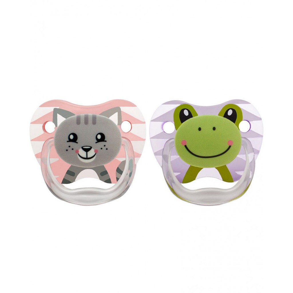 DR.BROWNS PREVENTSHIELD GIRL ISI 2 / EMPENG BAYI / SILICONE PACIFIER