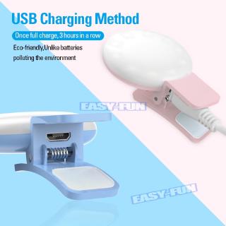 [NEW] Lampu Selfie LED / Ring Light / Mini Portable Bentuk