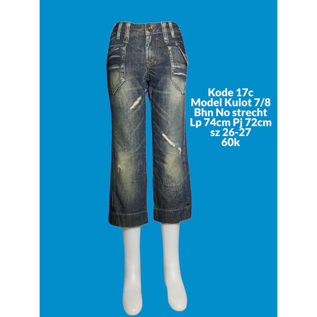 Premium Jeans 2nd cewek 17c
