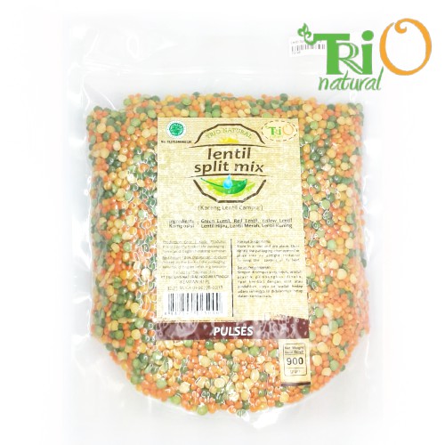 

Trio Natural Lentil Split Mix 900 gram