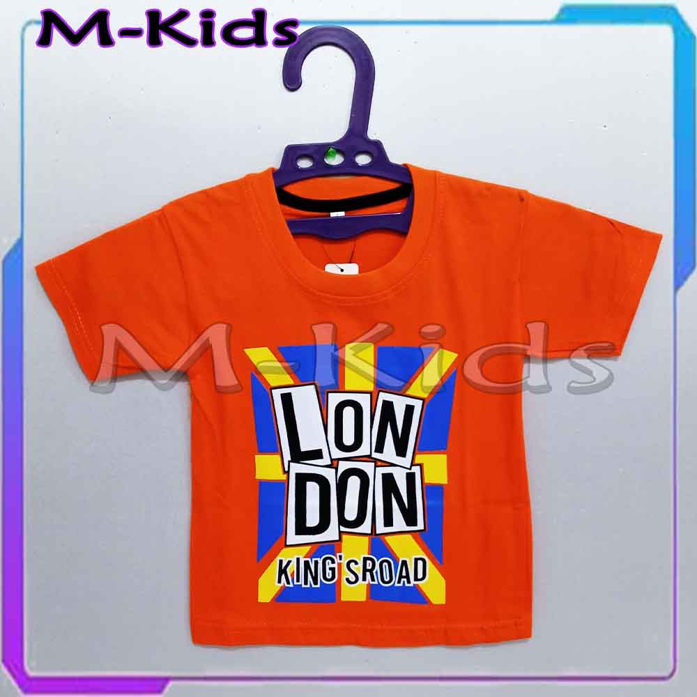 MKids88 - Baju Atasan KAOS Anak WorkZone Doraemon Superman Spiderman Dinosaurus