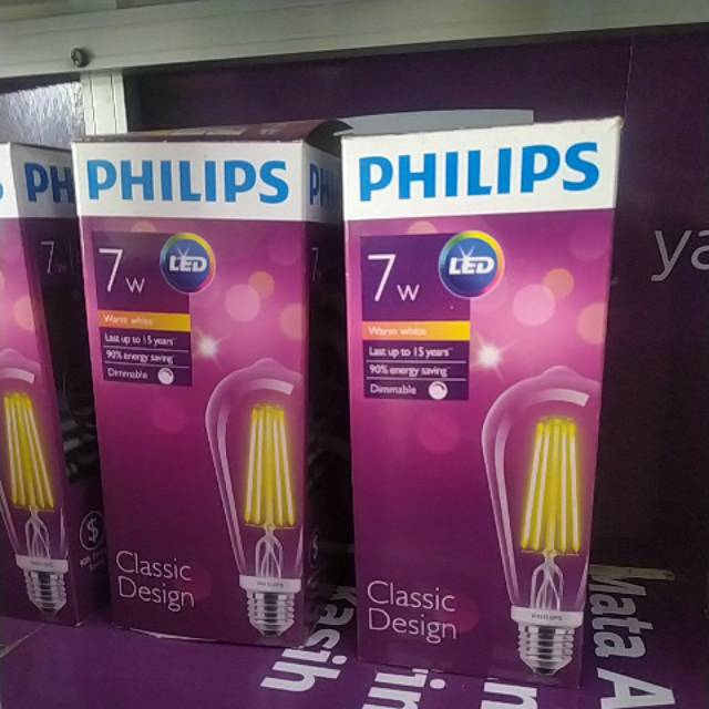 Lampu led classic 7 watt philips