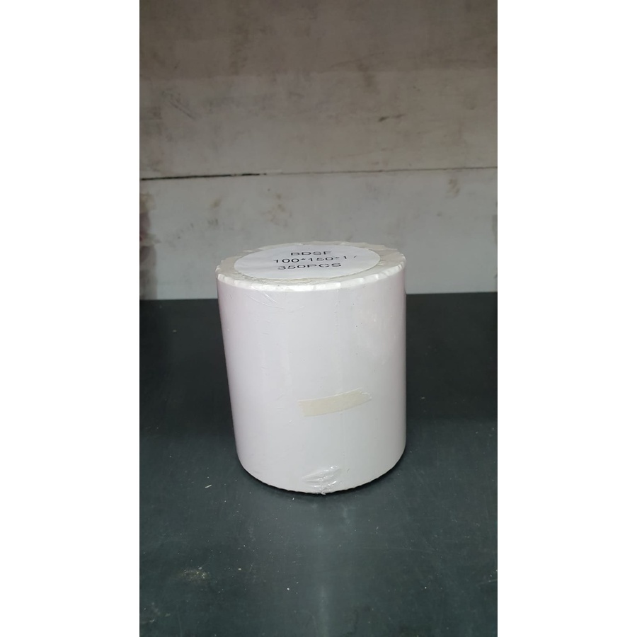 

Kertas Resi Label Thermal Barcode Roll A6 100x150mm isi 350 Pcs 4x6