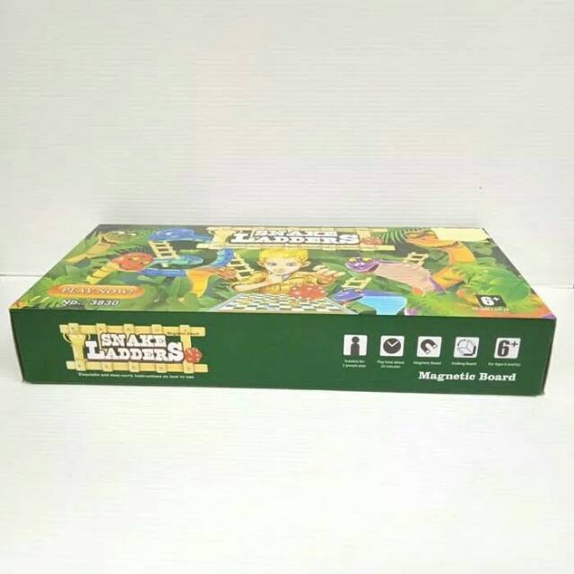 Mainan Ular Tangga Magnet U3/Magnetic Snake &amp; Lader Mainan edukasi anak