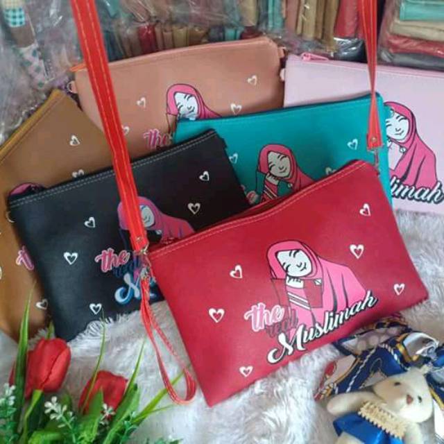Tas Selempang Slimbag the real muslimah hijab cute