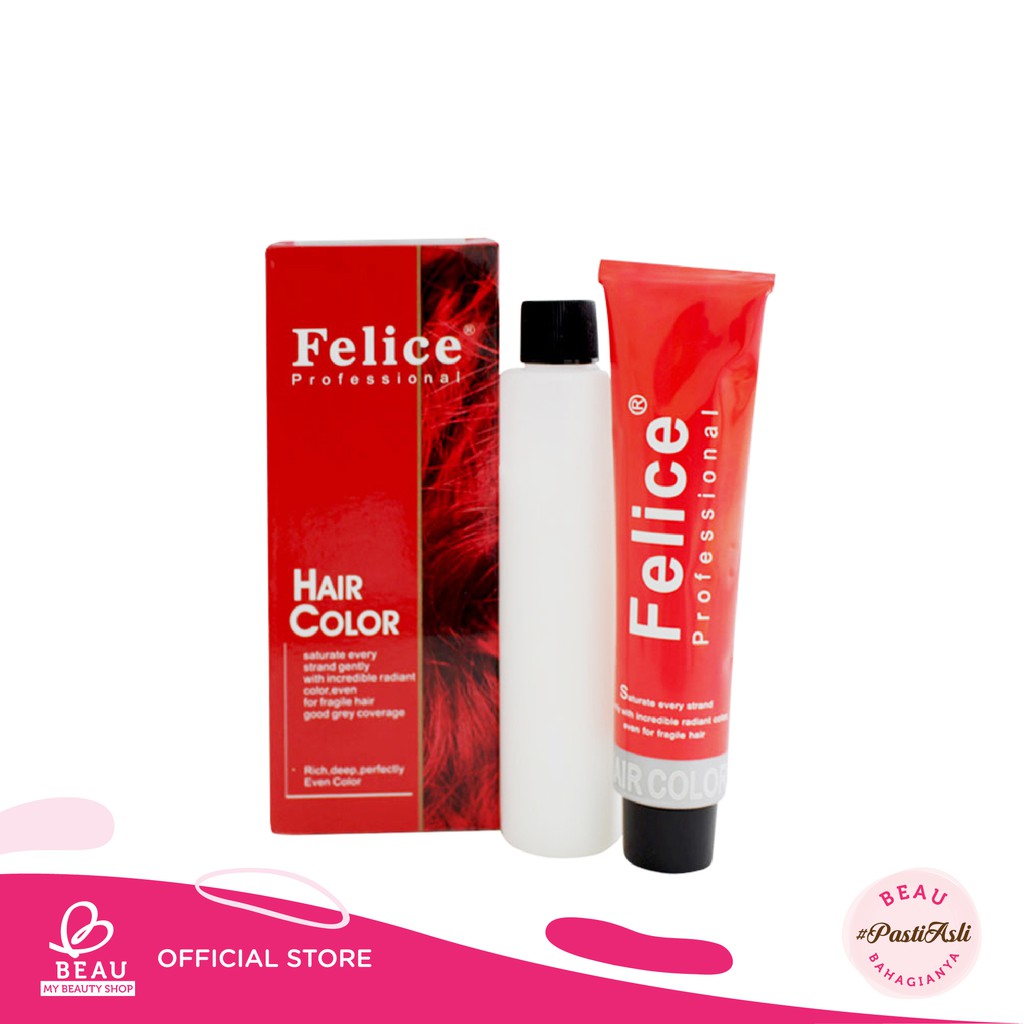  Felice  Professional Hair Color Shopee Indonesia