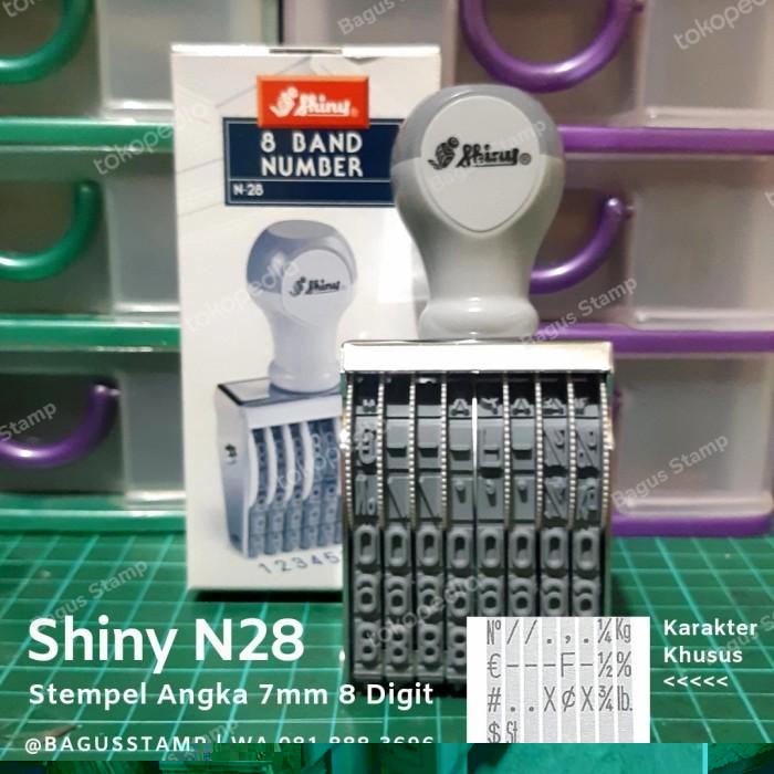 

Stempel | Stempel Manual Huruf Angka 8 Digit 7Mm 7 Mm Shiny N 28 / N-28