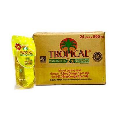 

(Star PluS LKU 9Ap7Cc) Minyak Goreng Tropical 500ml Pouch (ecer)