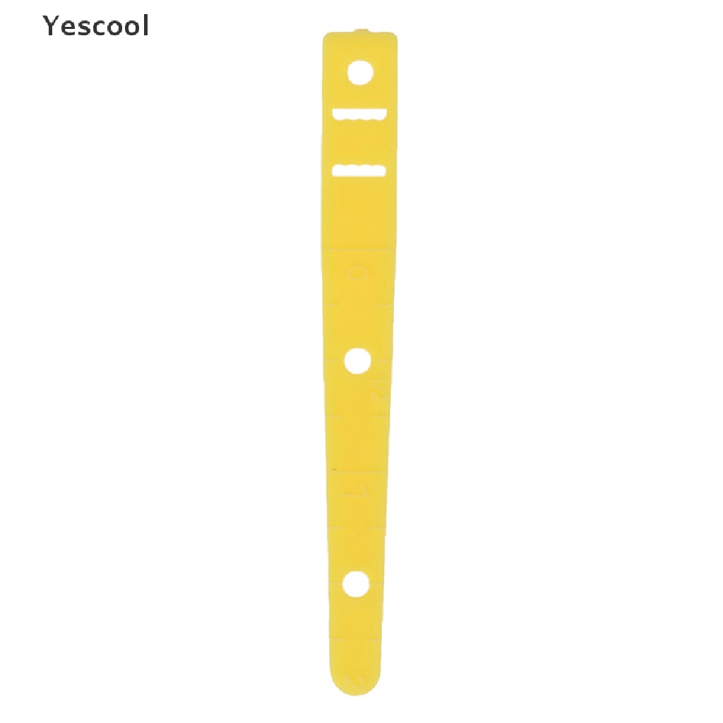 Yescool 3Pcs Alat Bantu Memasukkan Tali Karet Elastis Bahan Plastik DIY