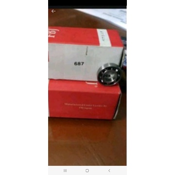 Ball bearing 687 FBJ Lic.Japan [7×14×3,5]