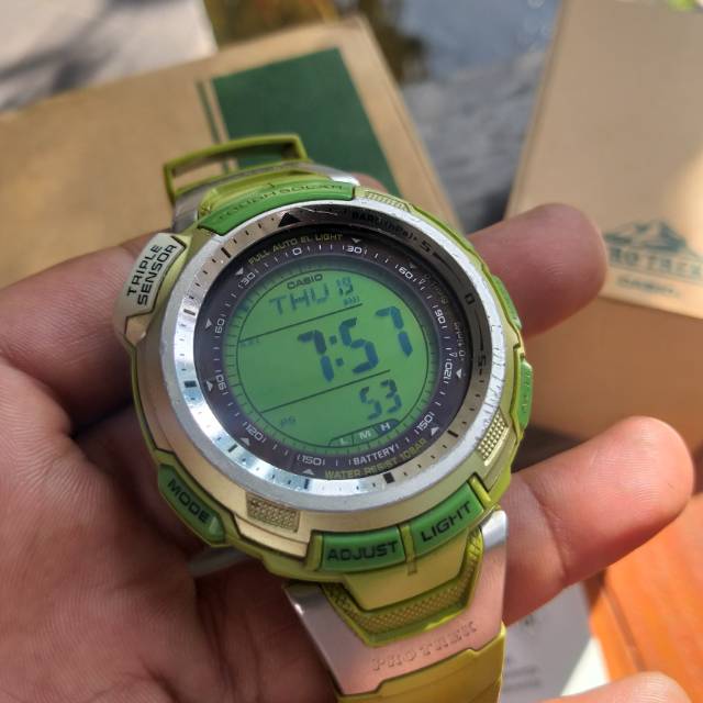 Casio protrek PRG 110c rare edition