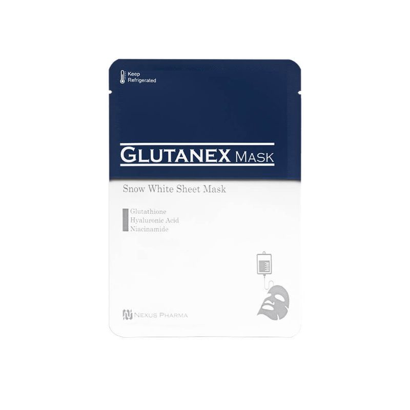 Glutanex sheet mask/glutanex mask/glutanex snow white sheet mask