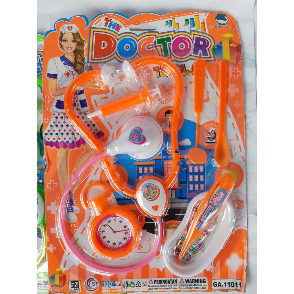 mainan dokteran/dokter-dokteran/dokter set