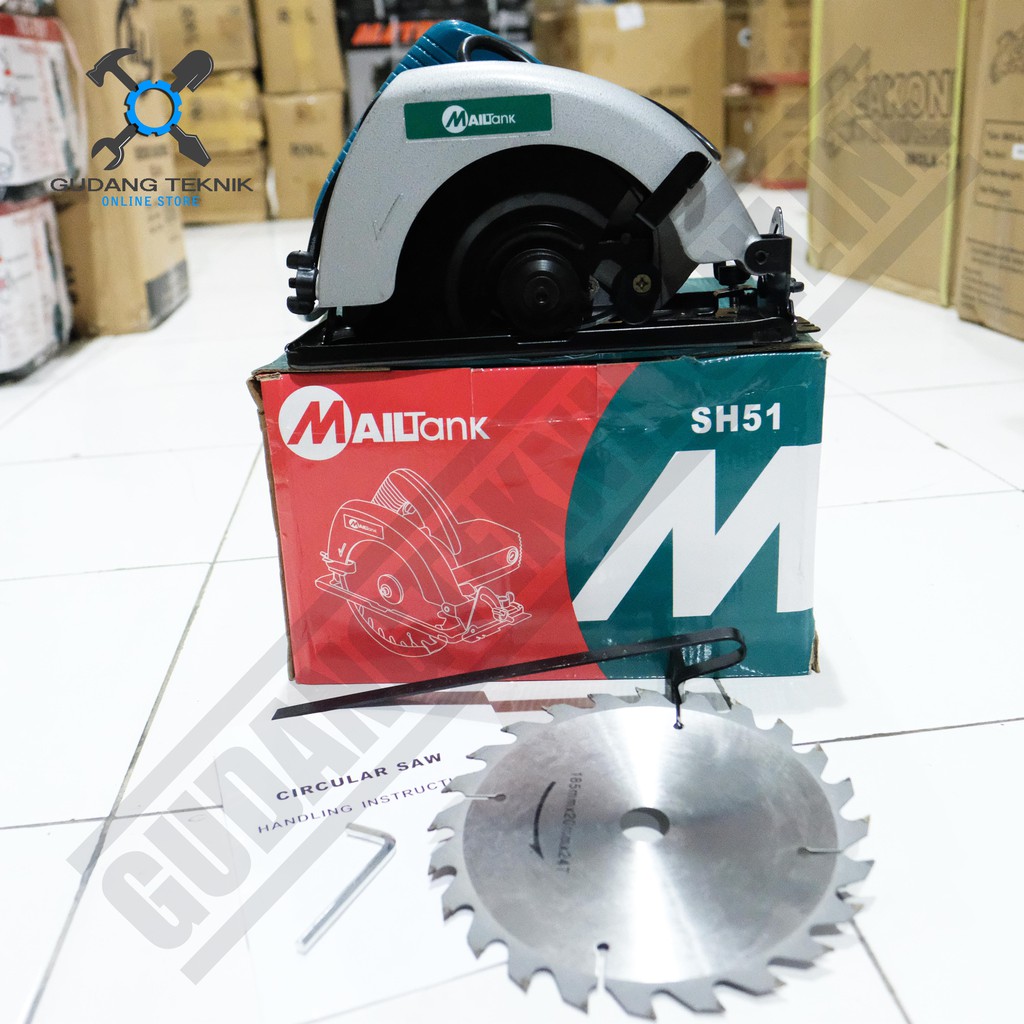 Mailtank SH-51 Circular Saw Mailtank SH 51 / Mesin Potong Gergaji Kayu 7inch Mailtank SH51